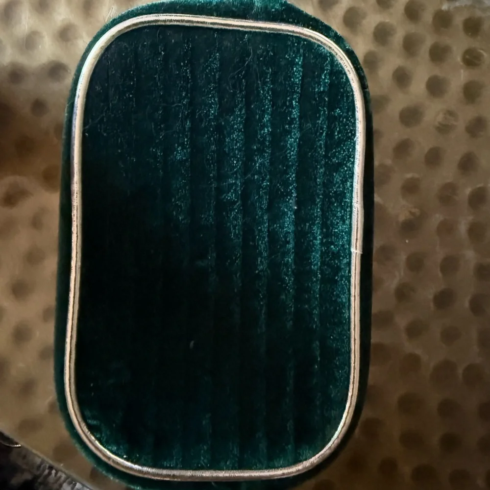 Green Velvet bag